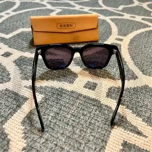 Rayen Myer Black Sunglasses w original case Reign - Blackout Polarized UNDERCOVER – Shady Rays  main image 4